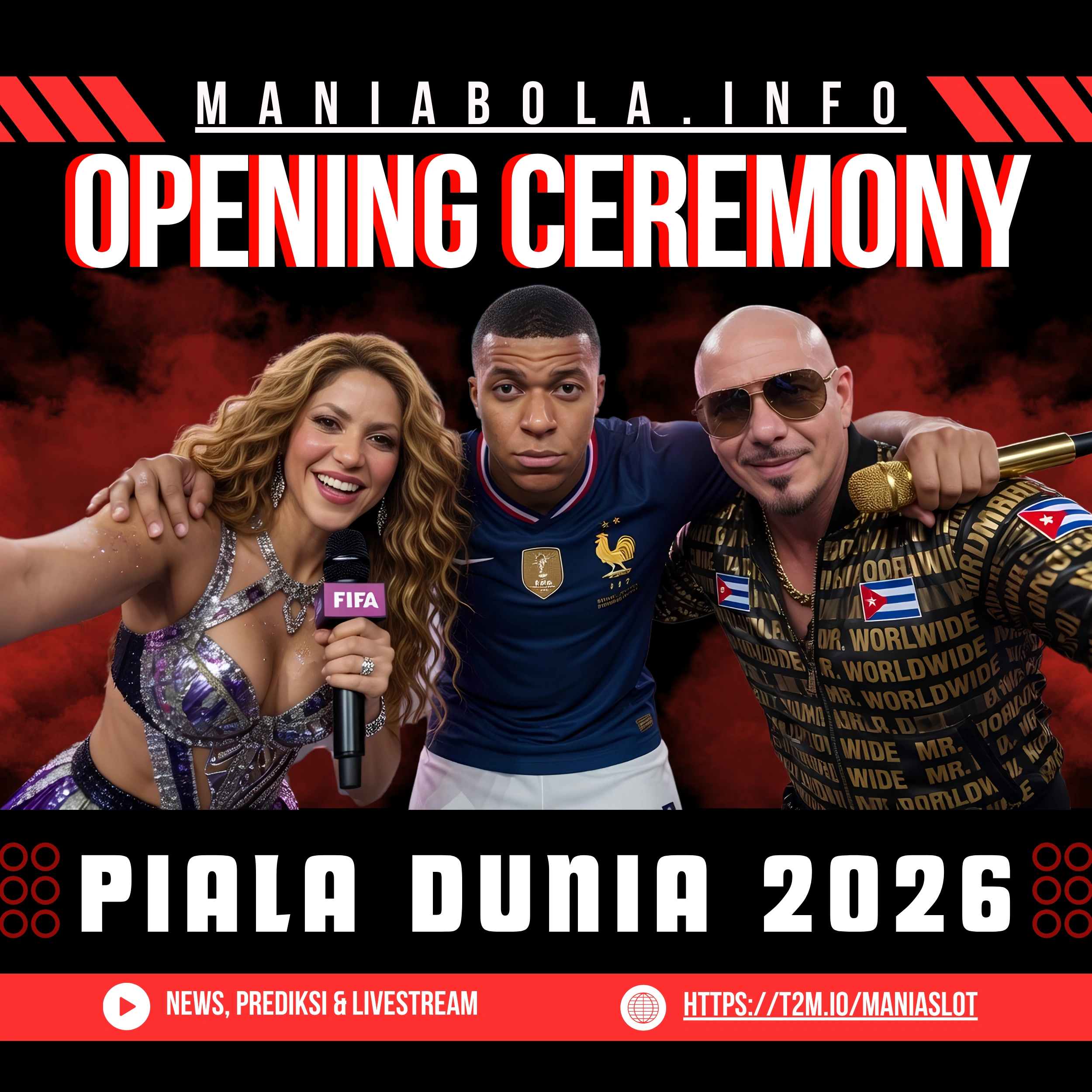 Jadwal Streaming Opening Piala Dunia 2026