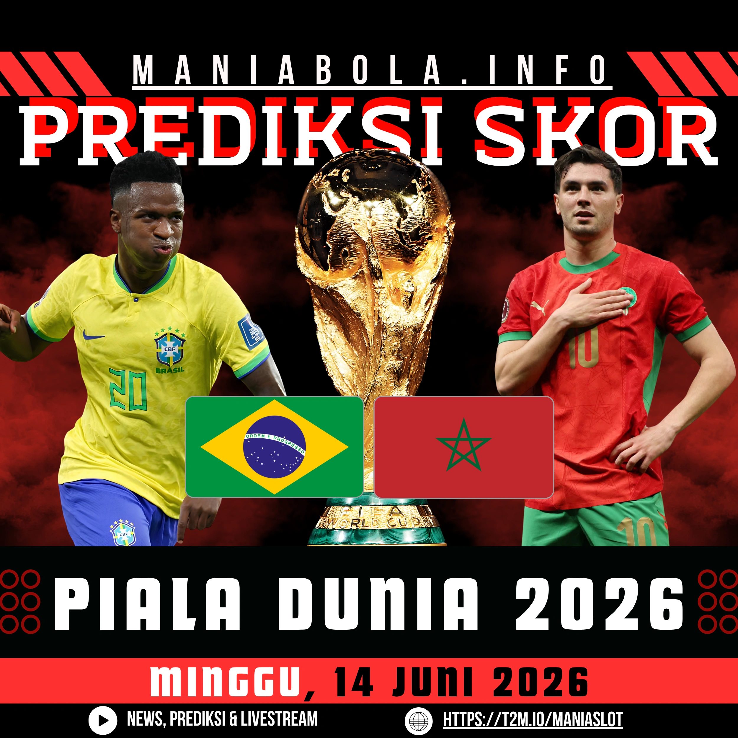 Prediksi Brasil vs Maroko