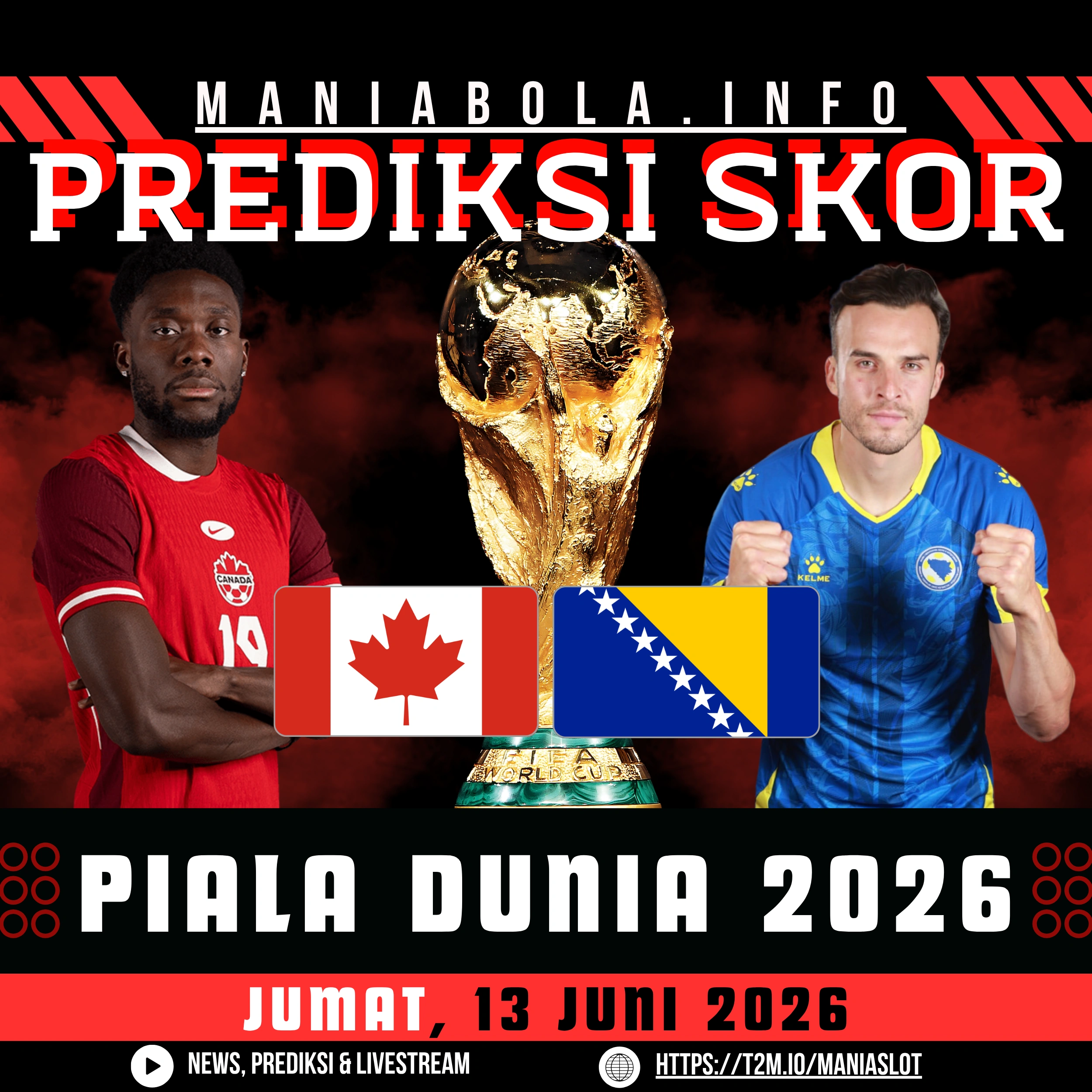 Prediksi Kanada vs Bosnia