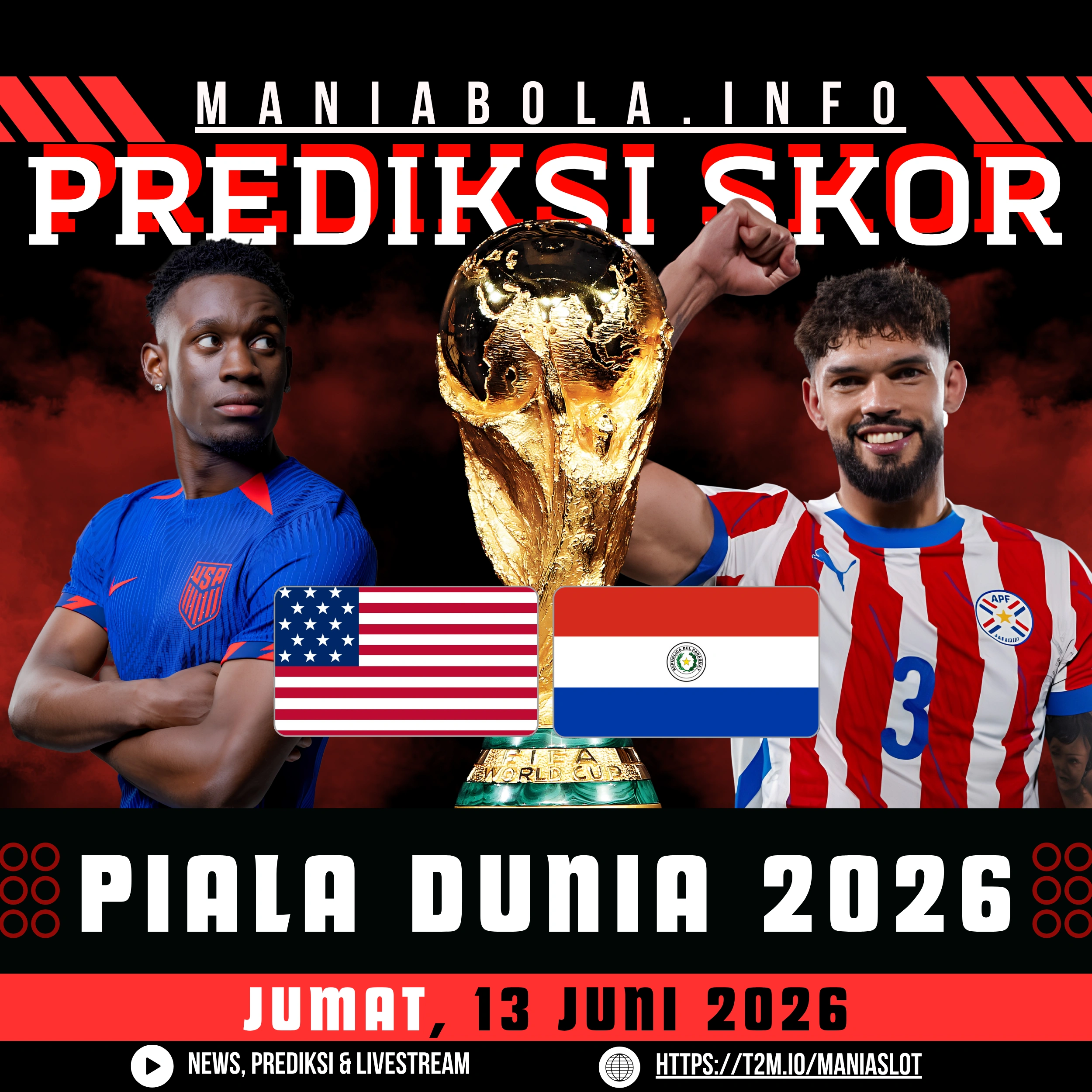 Prediksi Maniaslot Amerika vs Paraguay