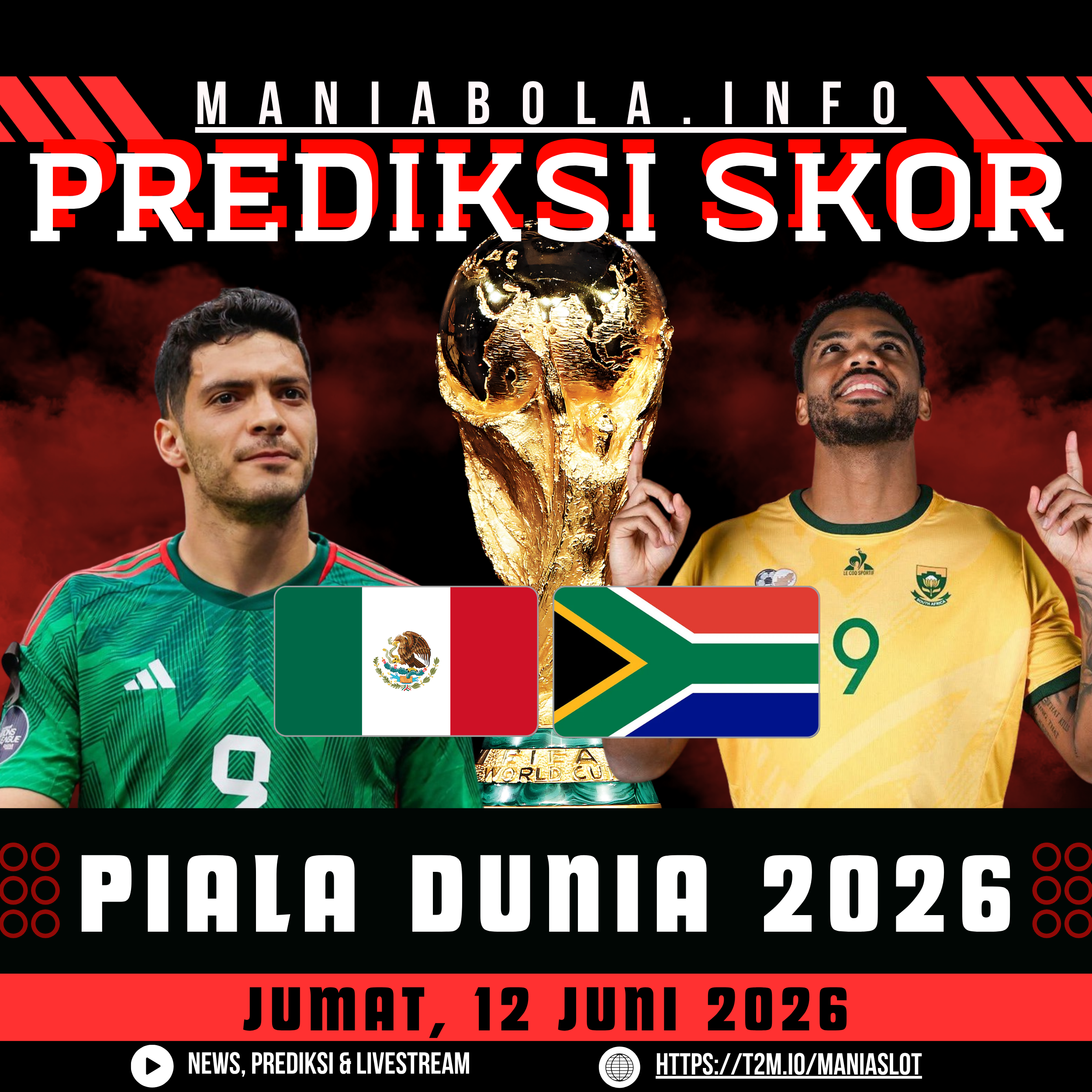 Prediksi Mexico vs South Africa